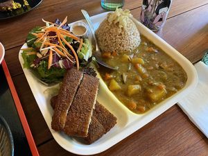 Tofu Katsu Curry ($17) at Obon Shokudo in Portland