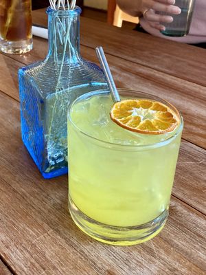 Some kind of ginger drink - VERY ginger  at Obon Shokudo in Portland