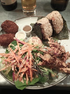 This bento is good perfection at Obon Shokudo in Portland