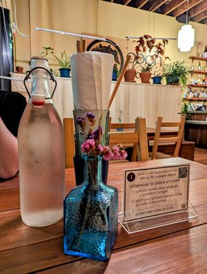 Conveniently view the menu and place your order via QR code 🤩 at Obon Shokudo in Portland