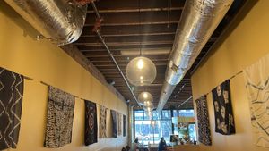 Inside   at Obon Shokudo in Portland