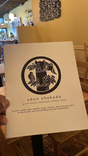   at Obon Shokudo in Portland