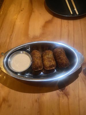 Croquettes  at Obon Shokudo in Portland