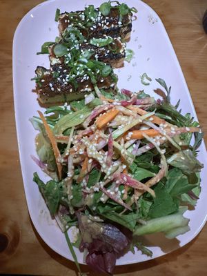 Tofu appetizer   at Obon Shokudo in Portland