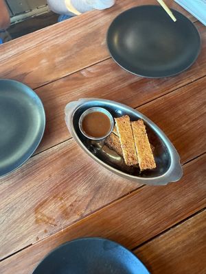 Tofu katsu cutlet  at Obon Shokudo in Portland