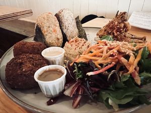   at Obon Shokudo in Portland