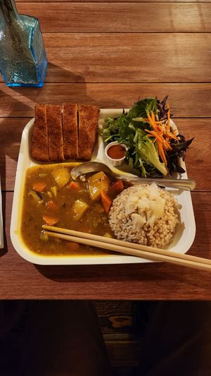 Katsu Curry Meal at Obon Shokudo in Portland