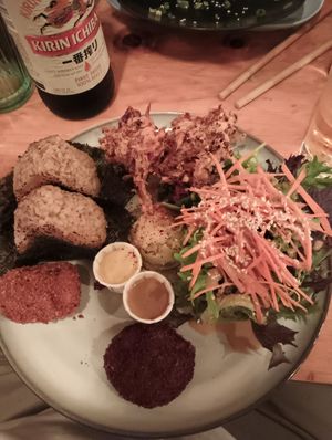 Combo wombo at Obon Shokudo in Portland