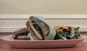 Katsu Burger at Obon Shokudo in Portland