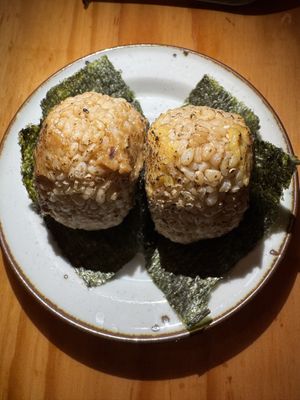 Onigiri #Veganuary at Obon Shokudo in Portland