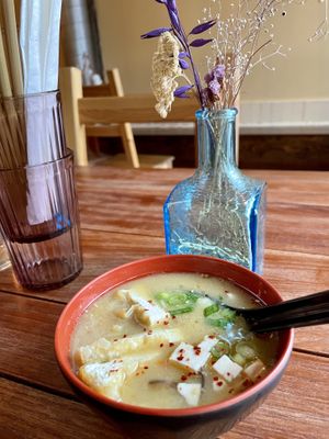 Kenchinjiru  at Obon Shokudo in Portland