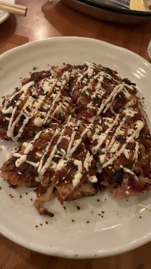 Okonomiyaki  at Obon Shokudo in Portland