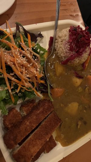 Katsu Curry Meal  at Obon Shokudo in Portland
