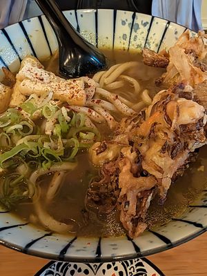 Curry udon at Obon Shokudo in Portland