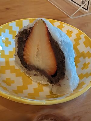 Mochi at Obon Shokudo in Portland