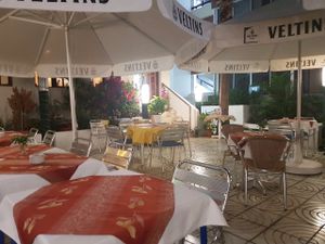 Quite patio at Meson Aleman Atlantis in Gran Canaria