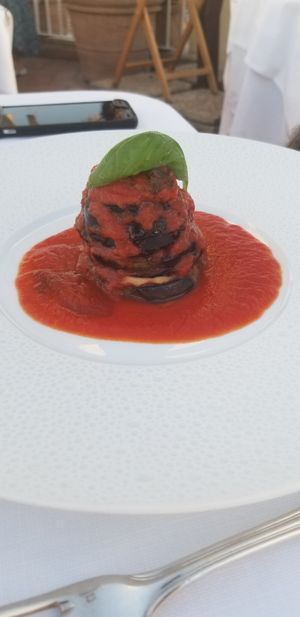 Eggplant at Mater Terrae in Rome