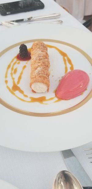 Cannoli at Mater Terrae in Rome