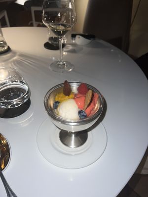 sorbet  at Mater Terrae in Rome