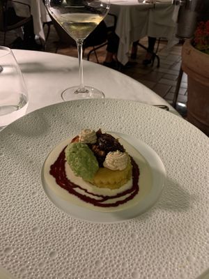 Vegan meal  at Mater Terrae in Rome
