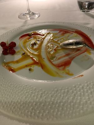 Dessert was here  at Mater Terrae in Rome
