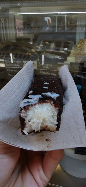 Bountiful bar. Soooooo good at Theobroma in Valletta