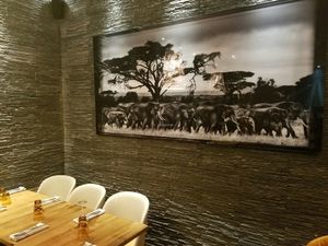 inside at Sense Eat in Paris