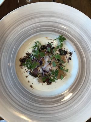 Egg for entree. So tasty! at Sense Eat in Paris