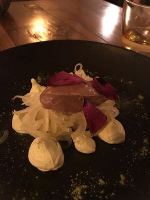 Chocolate pear at Sense Eat in Paris