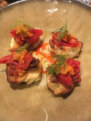 Starter (pomodoro & anguria) at Sense Eat in Paris