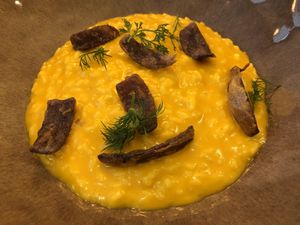 Risotto at Sense Eat in Paris