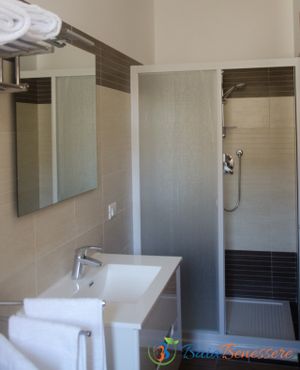 other room private bathroom at Baia Benessere in Santa Marinella