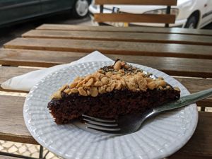  at Veganeats Caffe in Lisbon