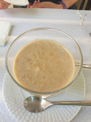 Arroz doce at Veganeats Caffe in Lisbon