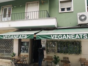  at Veganeats Caffe in Lisbon