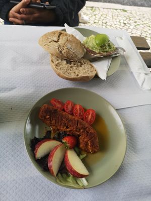  at Veganeats Caffe in Lisbon