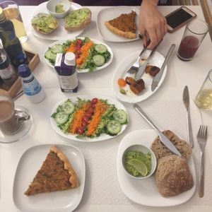 Amazing breakfast feast at Veganeats :) at Veganeats Caffe in Lisbon