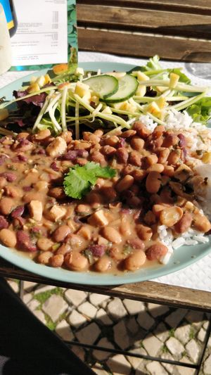  at Veganeats Caffe in Lisbon