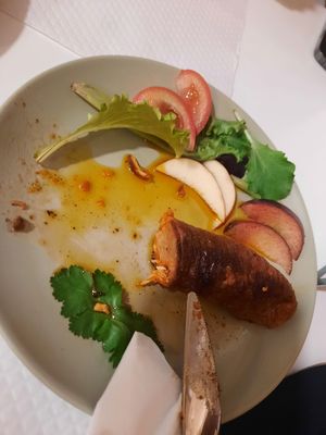 Alheirra from Mushrooms at Veganeats Caffe in Lisbon