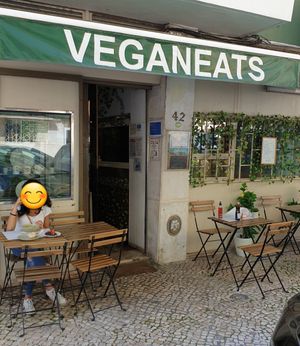  at Veganeats Caffe in Lisbon