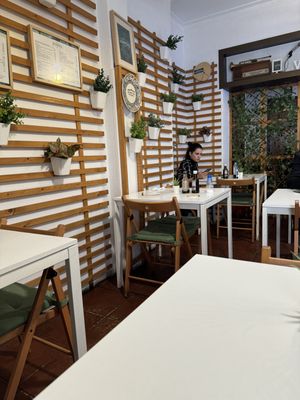 Inside   at Veganeats Caffe in Lisbon