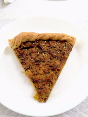 Awesome Quiche! at Veganeats Caffe in Lisbon