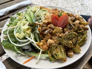   at Veganeats Caffe in Lisbon