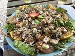   at Veganeats Caffe in Lisbon