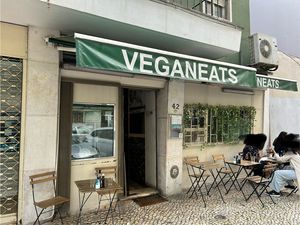  at Veganeats Caffe in Lisbon