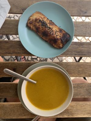   at Veganeats Caffe in Lisbon