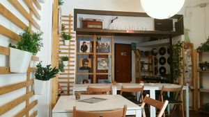 Cozy inside :)  at Veganeats Caffe in Lisbon