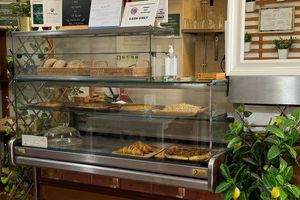 Veganeats interior. at Veganeats Caffe in Lisbon