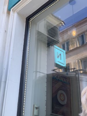 outside  at N'Ice Cream Factory in Warsaw