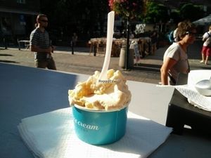 soy ice cream at N'Ice Cream Factory in Warsaw